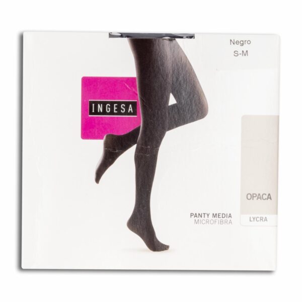 Panty Media Lycra Opaca Tights Azul INGESA - Imagen 8