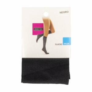 Media Para Pantalón Nylon Slacks Negras 002 INGESA