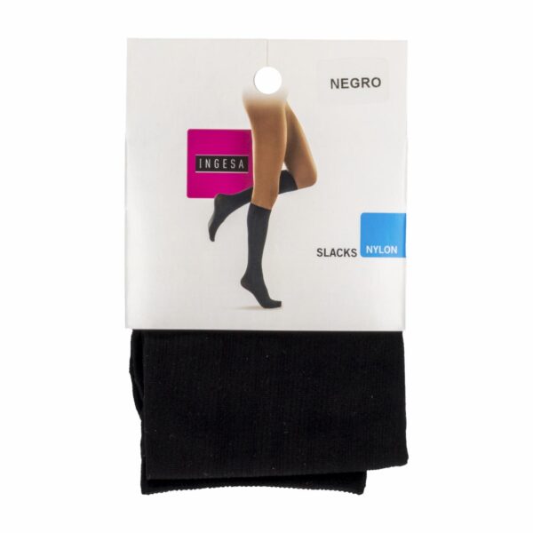Media Para Pantalón Nylon Slacks Negras 002 INGESA - Imagen 5