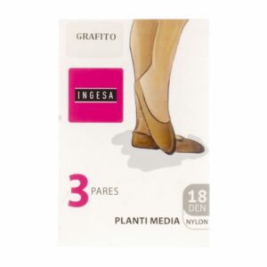 Planti Media Nylon Grafito 18 Den INGESA