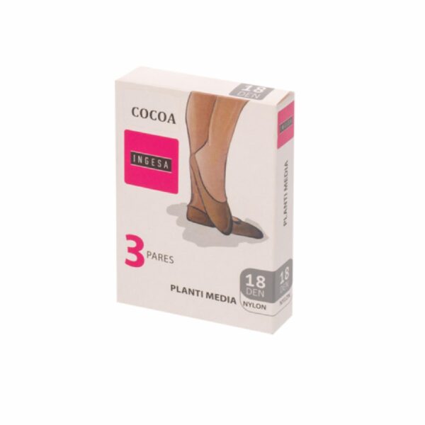 Planti Media Nylon Cocoa 18 Den INGESA