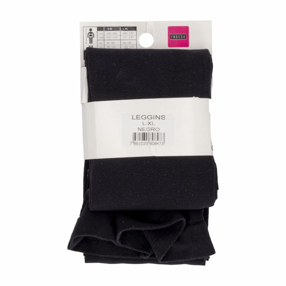 Leggins Lycra Negras 80 Den INGESA - Imagen 2