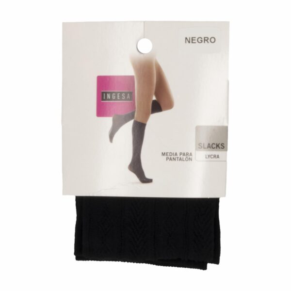 Media Para Pantalón Lycra Slacks Negras 005 INGESA - Imagen 13