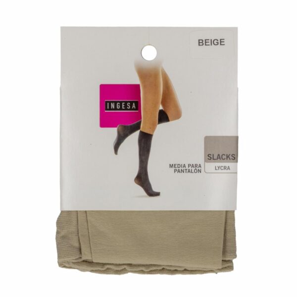 Media Para Pantalón Lycra Slacks Negras 005 INGESA - Imagen 12