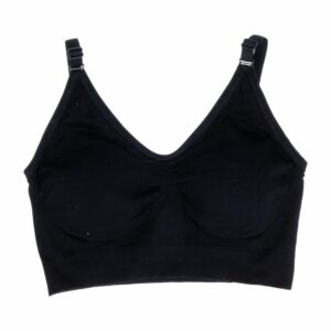 Top Con Copas Negro TESS