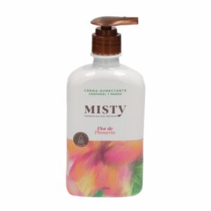 Crema Corporal Y De Manos Aroma A Flor De Plumería MISTY 400Ml