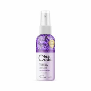 Ambientador Para Auto Fragancia Lavanda Y Toronja CLEAN CODE 60 Ml