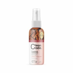 Ambientador Para Auto Fragancia Canela Y Té De Limón CLEAN CODE 60 Ml