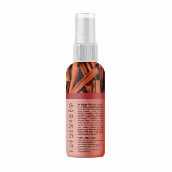Ambientador Para Auto Fragancia Canela Y Té De Limón CLEAN CODE 60 Ml - Imagen 2