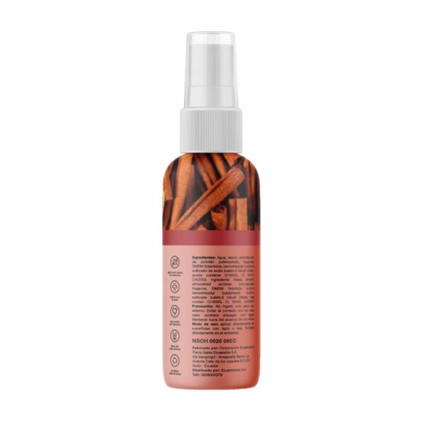 Ambientador Para Auto Fragancia Canela Y Té De Limón CLEAN CODE 60 Ml - Imagen 3