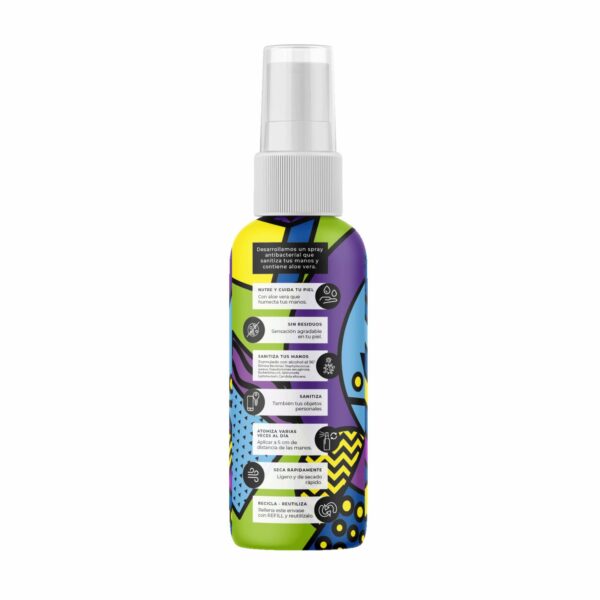 Spray Antibacterial Neutral Con Aloe STUDIO NUNA 60 Ml - Imagen 2