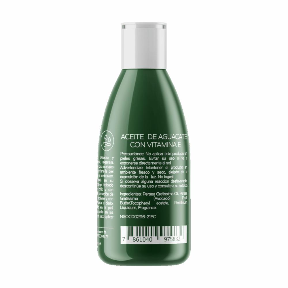 Aceite Cosmético De Aguacate STUDIO NUNA 60 Ml - Imagen 3