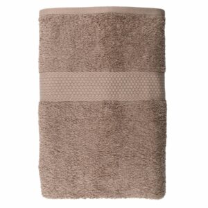 Toalla De Baño Beige Claro 580 G/M² 100% Algodón FREE HOME 140 X 70 Cm