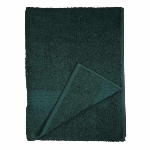 Toalla De Baño Clásica Verde Oscuro FREE HOME 140 X 70 Cm - Imagen 2