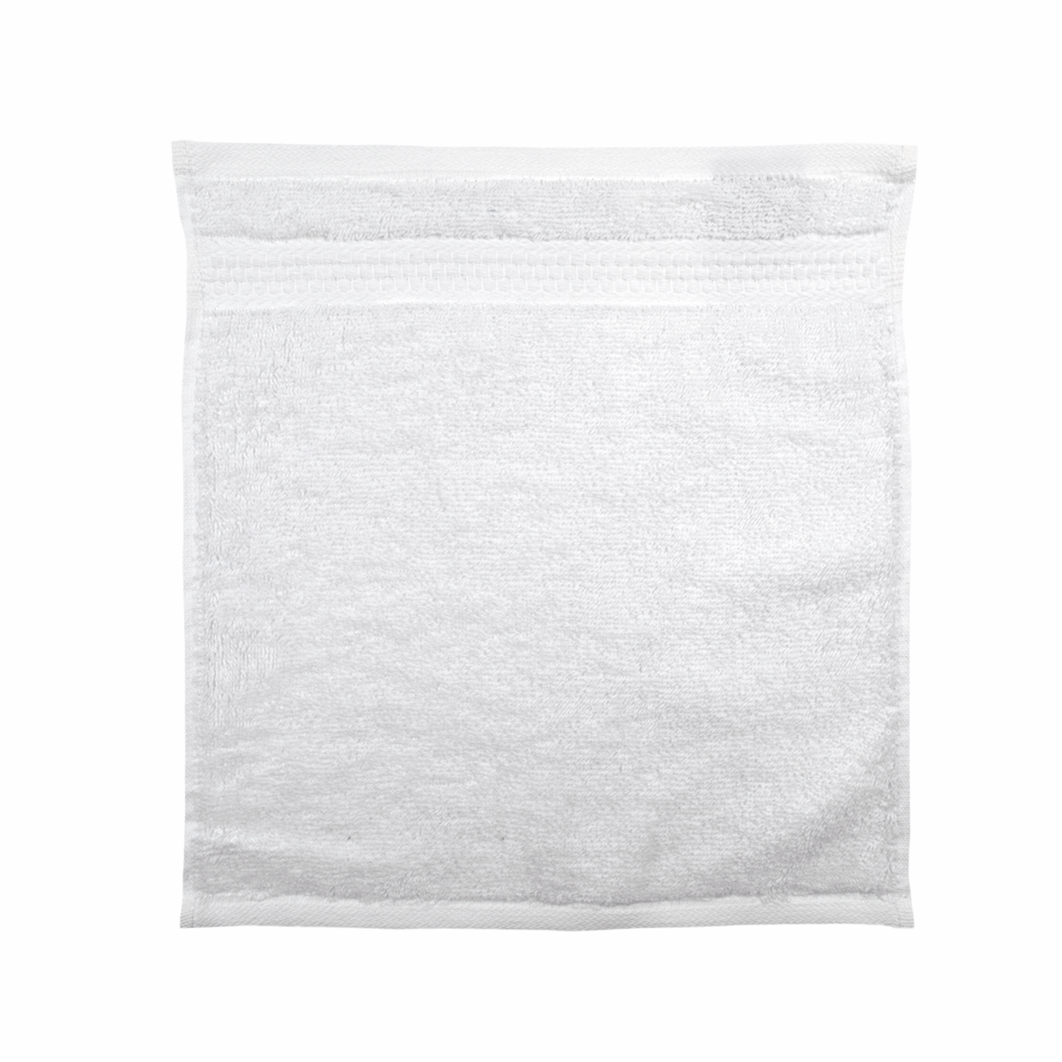 Toalla Para Cara Blanco 580 G/M² 100% Algodón FREE HOME 30 X 30 Cm - Imagen 2