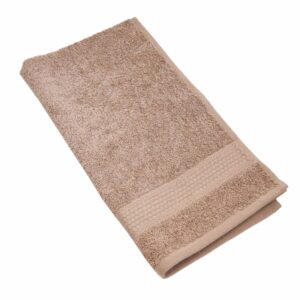 Toalla De Tocador Clásica Café Claro FREE HOME 70 X 40 Cm