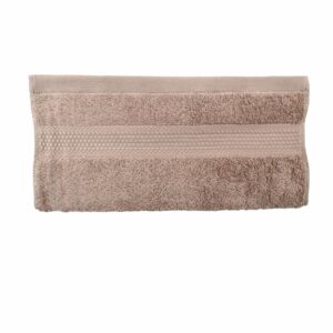 Toalla De Tocador Beige Claro 580 G/M² 100% Algodón FREE HOME 70 X 40 Cm