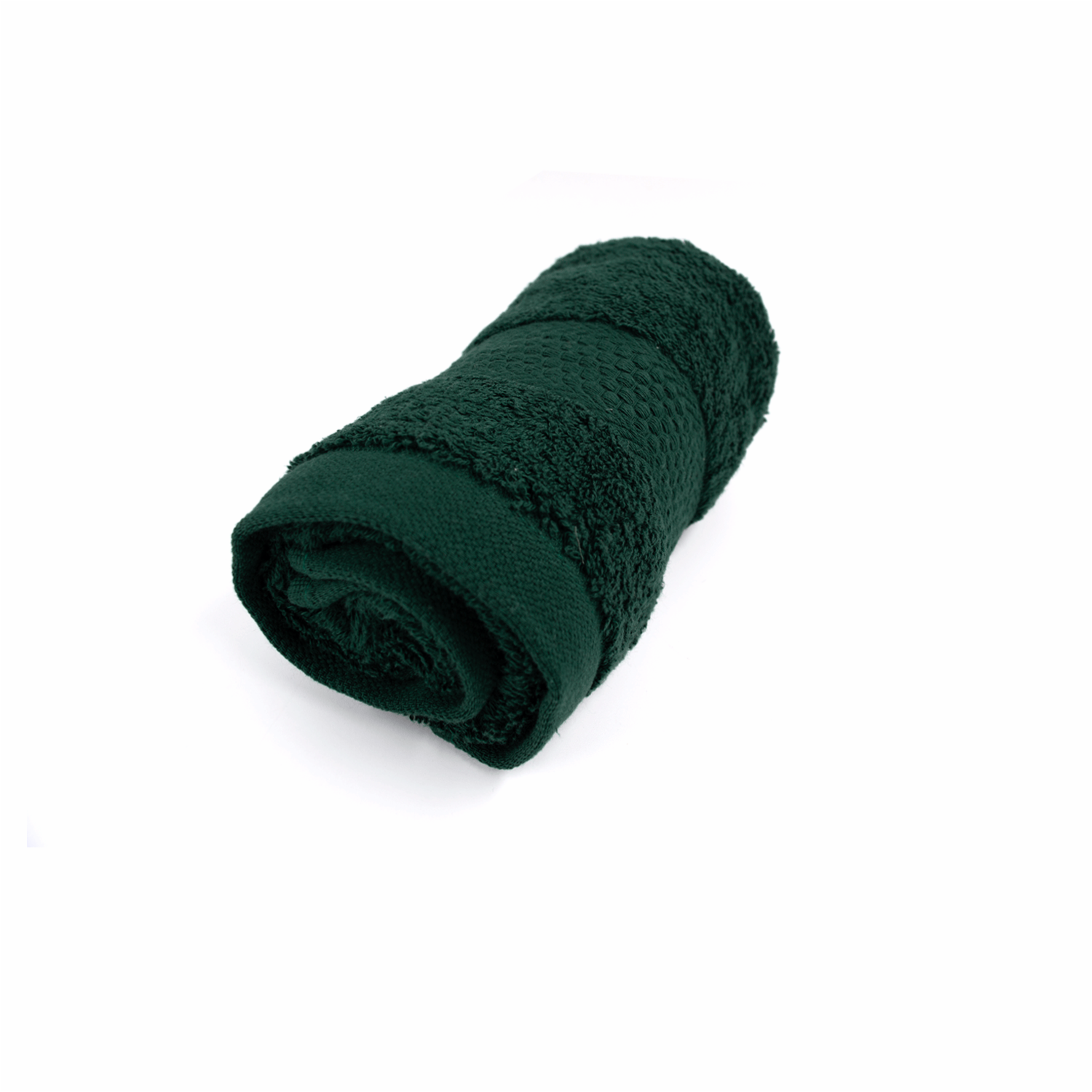 Toalla De Tocador Verde Oscuro 580 G/M² 100% Algodón FREE HOME 70 X 40 Cm