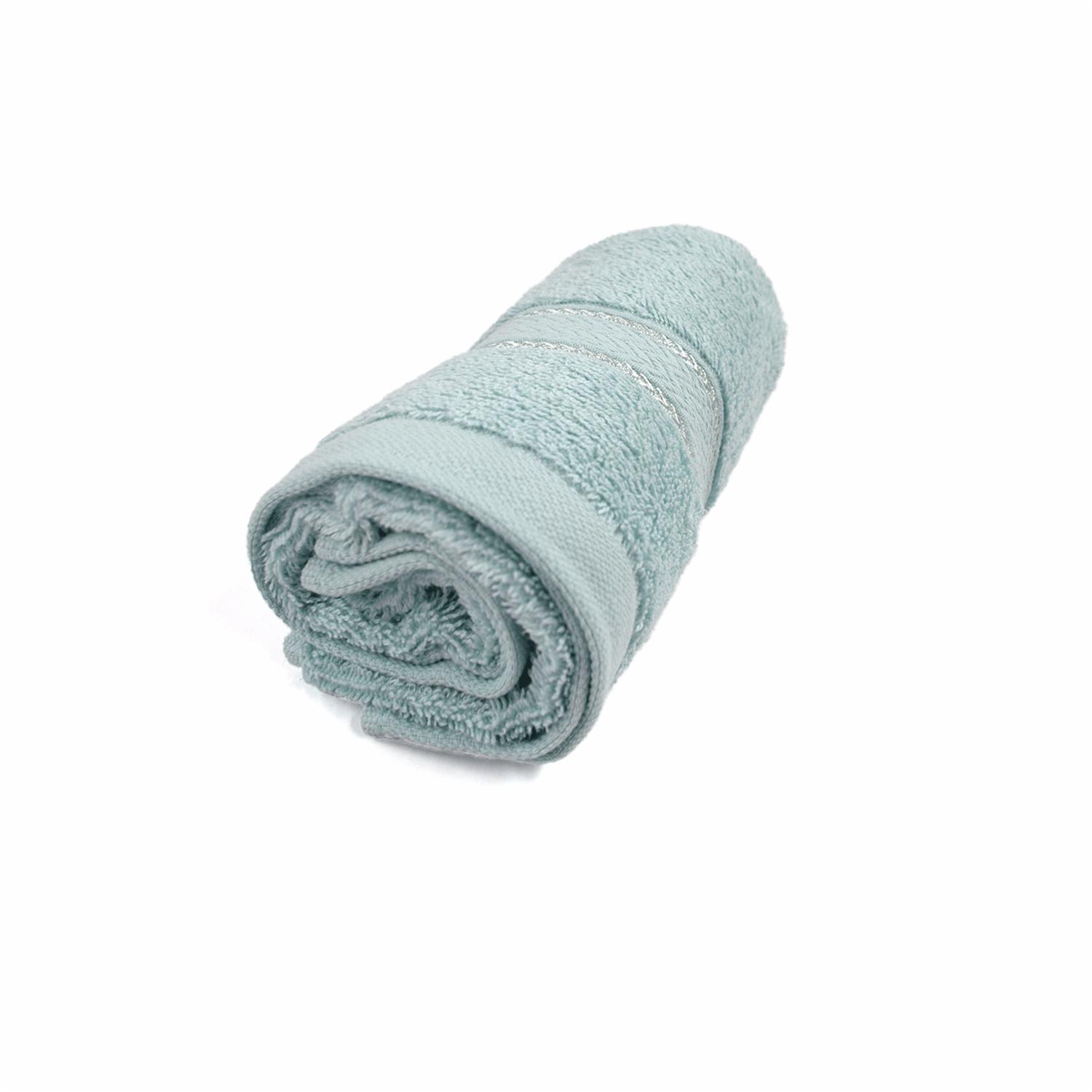 Toalla De Manos Azul Cielo 580 G/M² 100% Algodón FREE HOME 70 X 40 Cm - Imagen 5