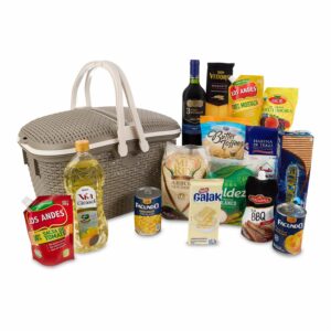 Contenedor Navideño Número 1 SUPERMAXI 16 Productos