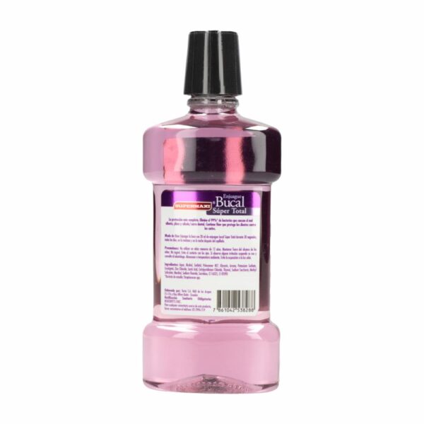 Enjuague Bucal Súper Total SUPERMAXI 500 Ml - Imagen 2