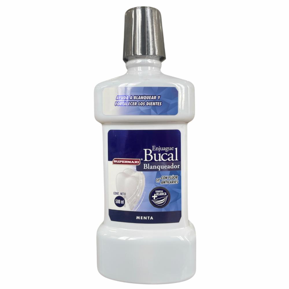 Enjuague Bucal Blanqueador SUPERMAXI 500 Ml - Imagen 2