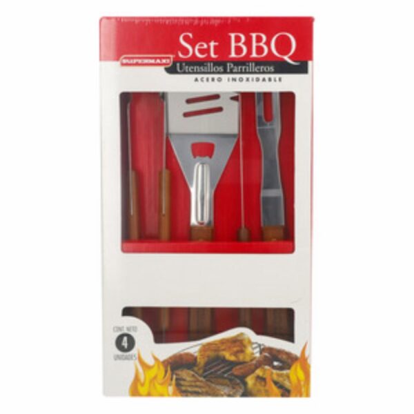 Set De Utensilios Bbq SUPERMAXI Unidad