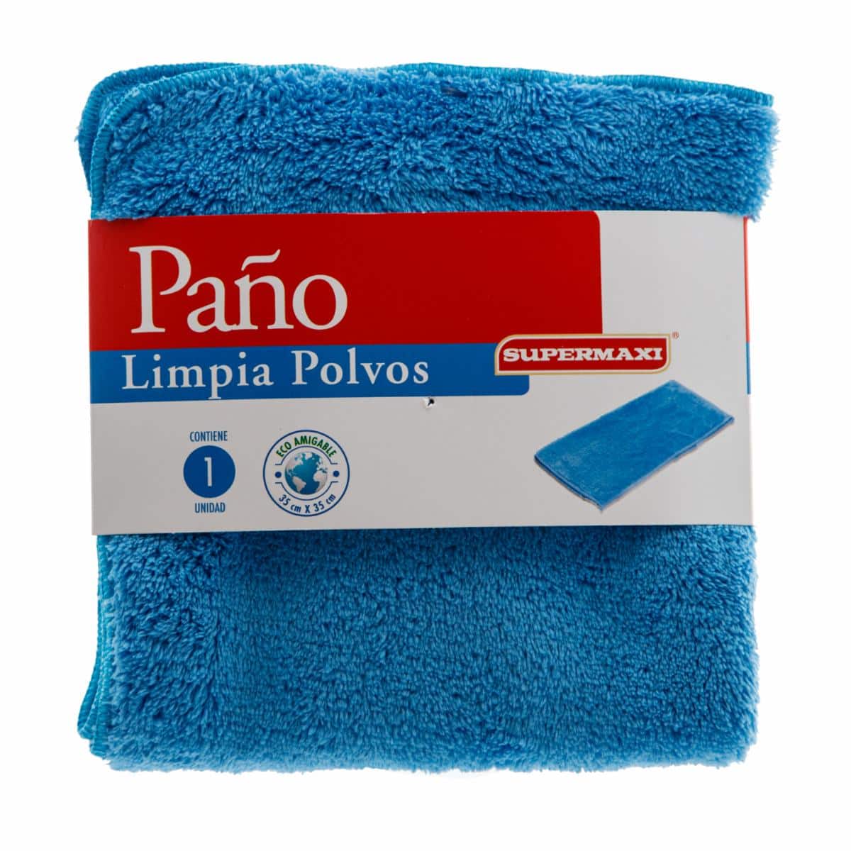 Paño Limpia Polvo Azul SUPERMAXI 35 X 35 Cm