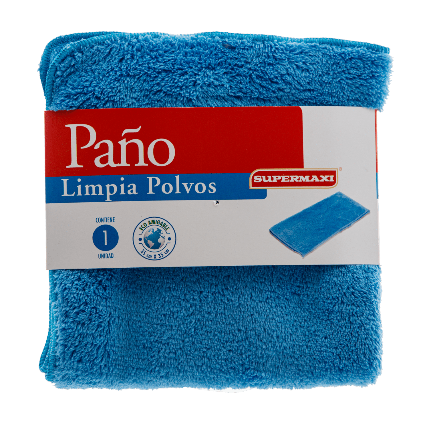Paño Limpia Polvo Azul SUPERMAXI 35 X 35 Cm