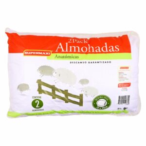 Pack De Almohadas Estándar SUPERMAXI 70 X 50 Cm