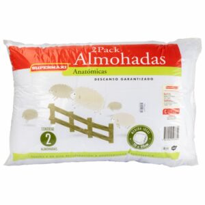 Pack De Almohadas Estándar SUPERMAXI 70 X 50 Cm