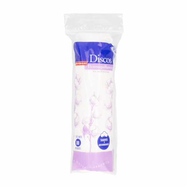 Discos Desmaquillantes X80 SUPERMAXI Paquete