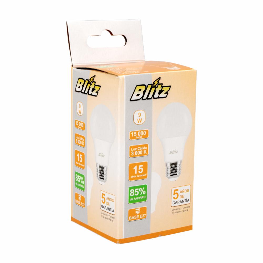 Foco Led Value Luz Cálida De 9W/830 BLÍTZ Unidad - Imagen 3