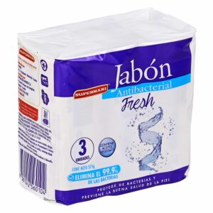 Jabón Antibacterial Fresh SUPERMAXI 375 G