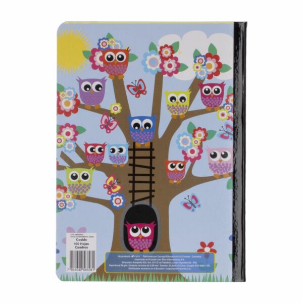 Cuaderno Cosido A Cuadros ORIGINAL 100 Hojas - Imagen 3