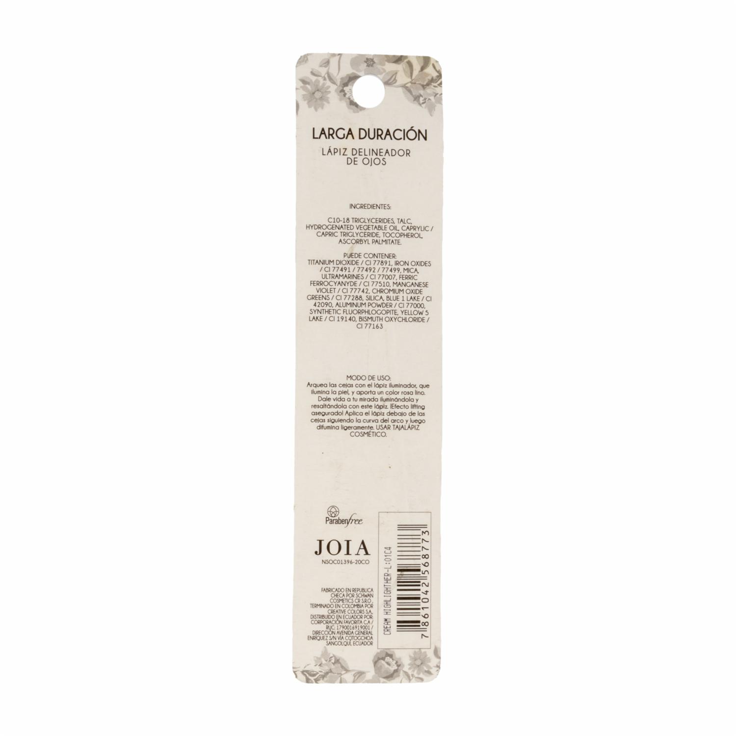 Delineador De Ojos Cream Highlighter JOIA Unidad