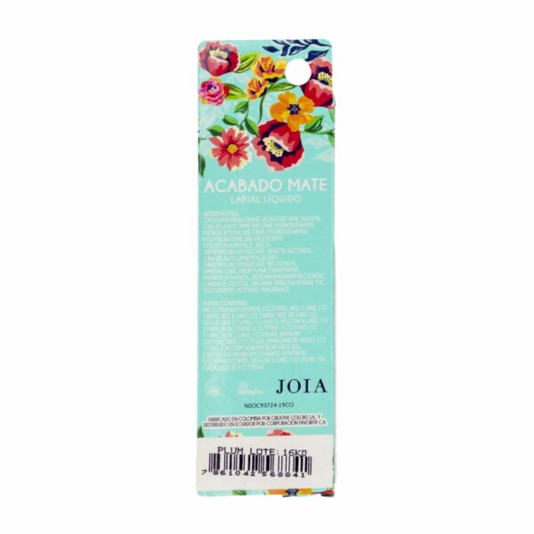 Labial Mate Plum JOIA Unidad - Imagen 2