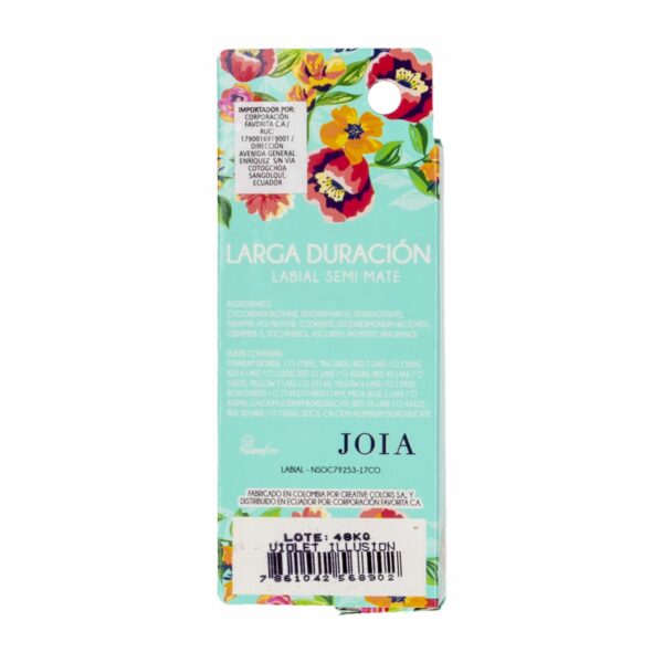Labial Violet Illusion JOIA Unidad - Imagen 2