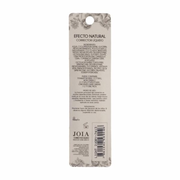 Corrector Líquido Light Ivory JOIA Unidad - Imagen 2
