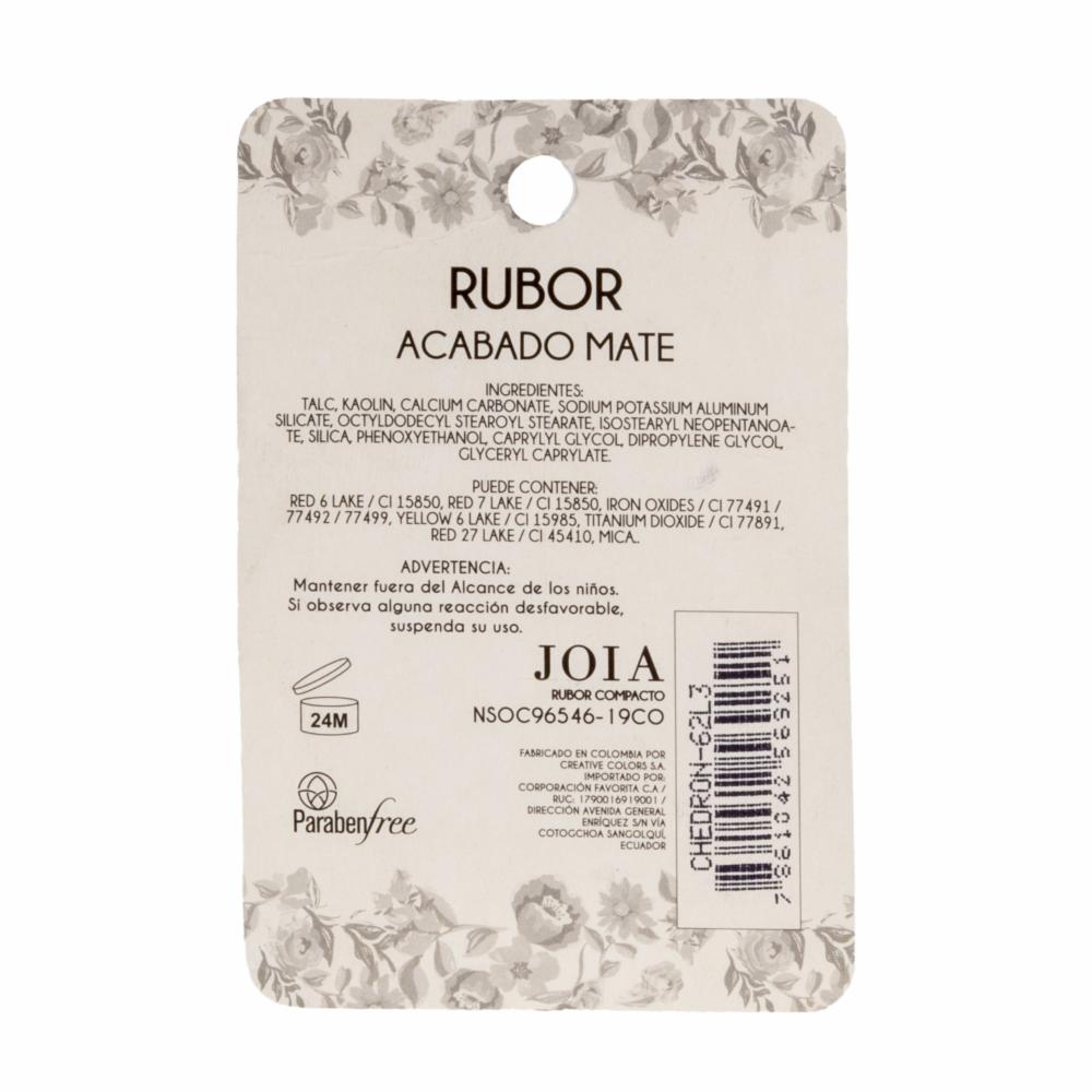 Rubor Tono Chedron JOIA Unidad - Imagen 2