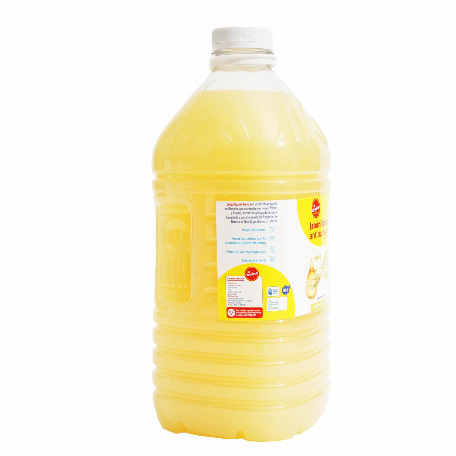 Jabón Líquido De Avena LA ORIGINAL De 3800 Ml - Imagen 3