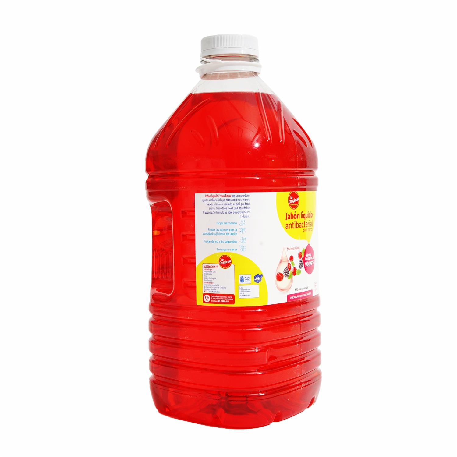 Jabón Líquido De Frutos Rojos LA ORIGINAL De 3800 Ml - Imagen 3