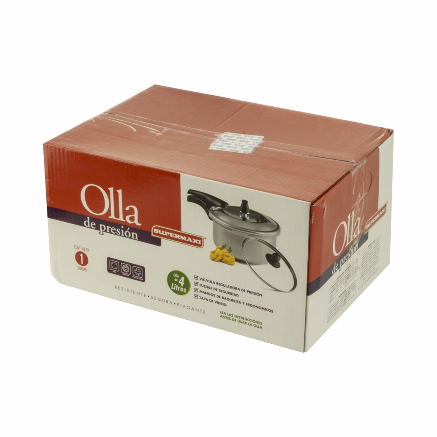 Olla De Presión Práctica SUPERMAXI 4 Litros - Imagen 4