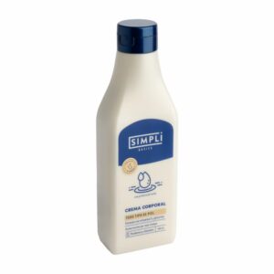 Crema Corporal Hidratante Con Proteína Para Todo Tipo De Piel SIMPLI 400 Ml