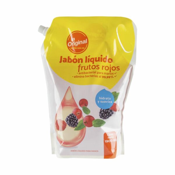 Jabón Líquido De Frutos Rojos LA ORIGINAL De 1900 Ml