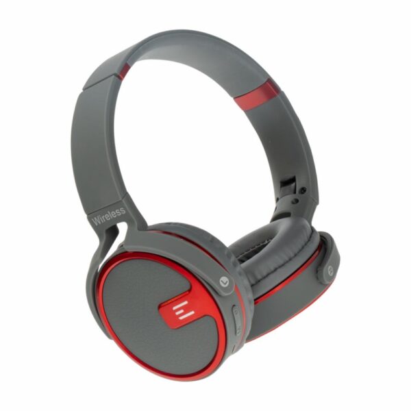 Audífonos Con Micrófono Negro Con Rojo ENGY Bluetooth - Imagen 2
