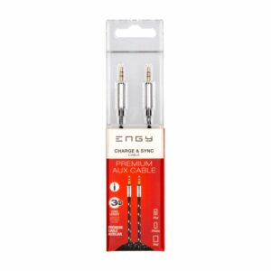 Cable Auxiliar 3.5 mm ENGY 90 Cm