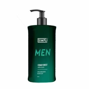 Jabón Líquido Fragancia Cedar Forest Men SIMPLI 400 Ml