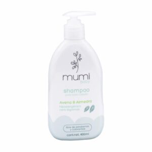 Shampoo Baby Con Avena Y Almendra Para Todo Tipo De Cabello MUMI 400 Ml