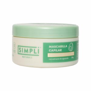 Mascarilla Capilar Con Extracto De Aguacate SIMPLI 250 Ml